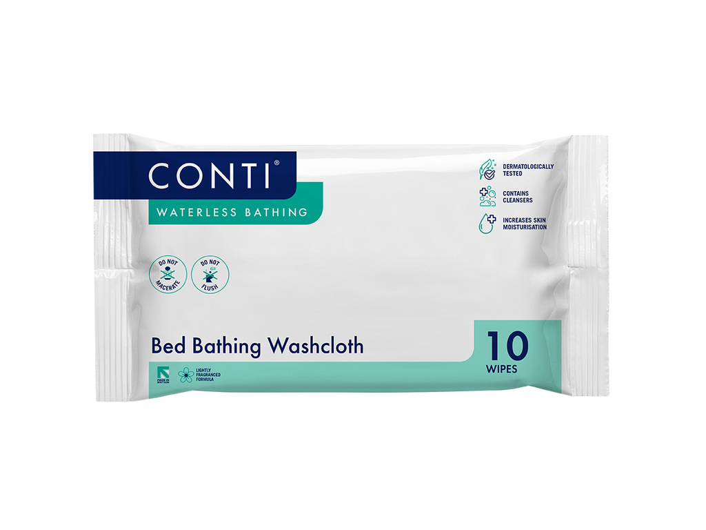 Conti® Seng Badevaskeklut Duftfri 10 kluter